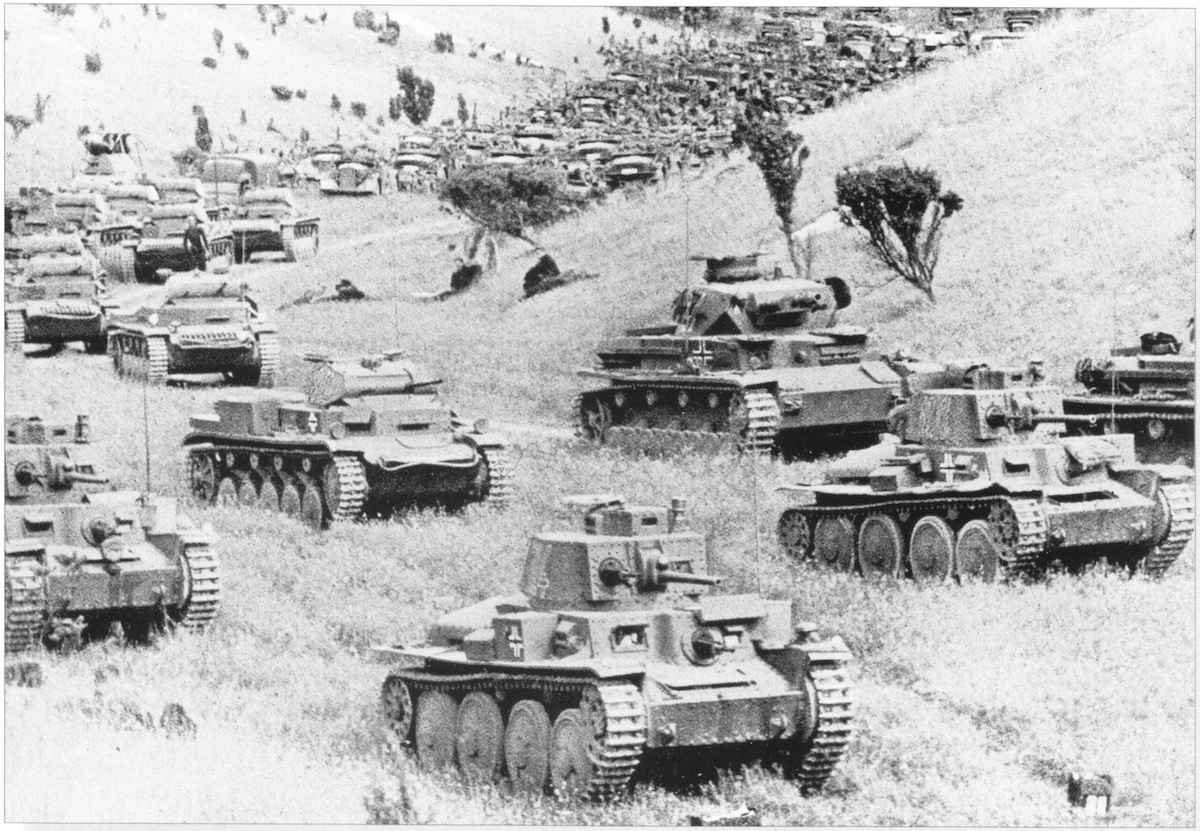 La 7<sup class="typo_exposants">e</sup> Panzerdivision en juin 1940